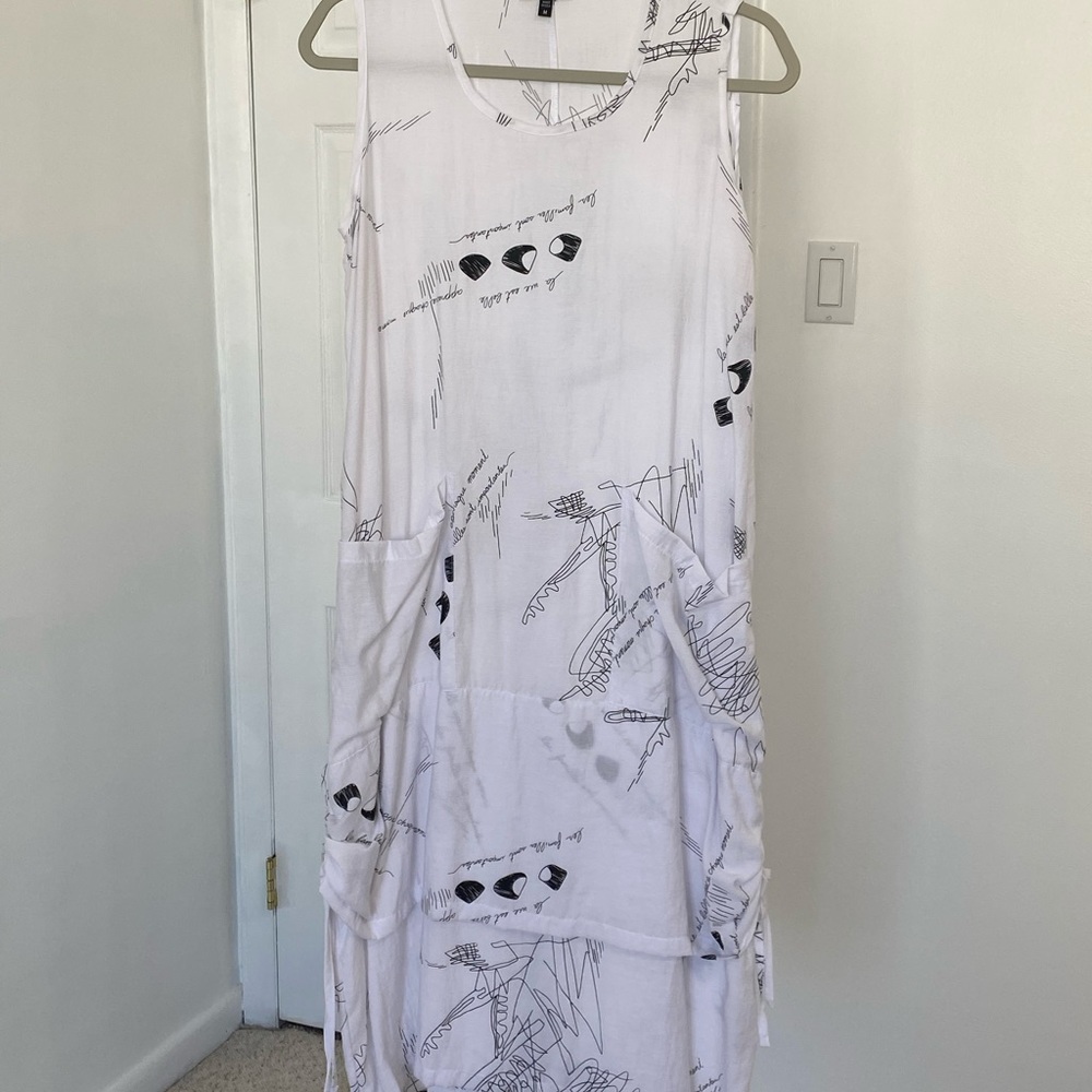 Black and white sun dress